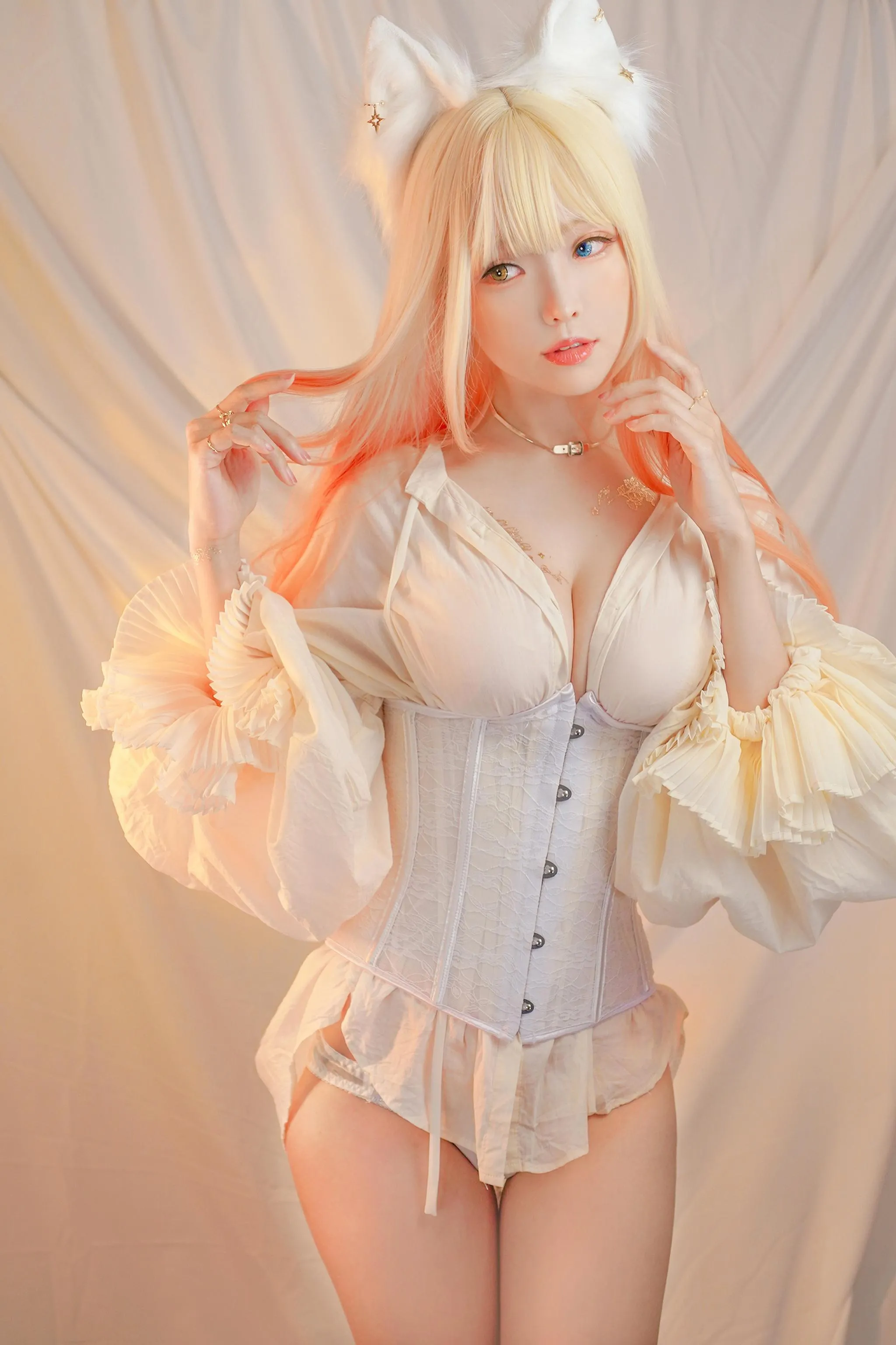 ElyEE子 – NO.77 Original Witch  Cat魔女與貓-Odd-eyed cat __ [41P]插图8